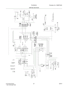21 - Wiring Diagram parts for Frigidaire Refrigerator FGUN2642LE0 from AppliancePartsPros.com