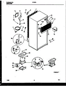 05 - System And Automatic Defrost Parts parts for Frigidaire Refrigerator FP18TAL0 from AppliancePartsPros.com
