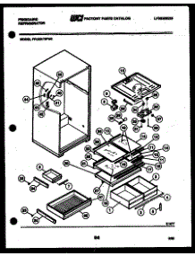 04 - Shelves And Supports parts for Frigidaire Refrigerator FPCE21TIFH0 from AppliancePartsPros.com