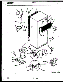 05 - System And Automatic Defrost Parts parts for Frigidaire Refrigerator FP18TLL7 from AppliancePartsPros.com