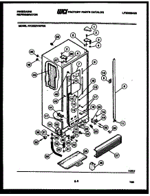 04 - Cabinet Parts parts for Frigidaire Refrigerator FPCE22VWFF0 from AppliancePartsPros.com