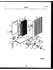 08 - System And Automatic Defrost Parts parts for Frigidaire Refrigerator FPCE24VFW1 from AppliancePartsPros.com