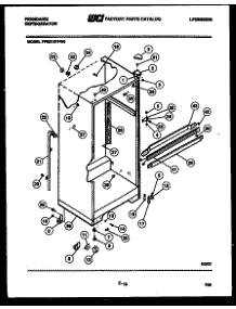 03 - Cabinet Parts parts for Frigidaire Refrigerator FPES19TFL0 from AppliancePartsPros.com