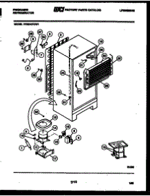 06 - System And Automatic Defrost Parts parts for Frigidaire Refrigerator FPES18TCW1 from AppliancePartsPros.com