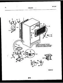 07 - System And Automatic Defrost Parts parts for Frigidaire Refrigerator FPES19TSW0 from AppliancePartsPros.com