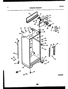 03 - Cabinet Parts parts for Frigidaire Refrigerator FPGS18TISL0 from AppliancePartsPros.com