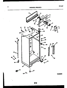 04 - Cabinet Parts parts for Frigidaire Refrigerator FPGS18TISL0 from AppliancePartsPros.com