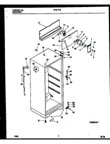 03 - Cabinet Parts parts for Frigidaire Refrigerator FPG17TSW1 from AppliancePartsPros.com