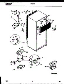 06 - System And Automatic Defrost Parts parts for Frigidaire Refrigerator FPG17TSW1 from AppliancePartsPros.com