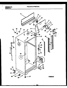 03 - Cabinet Parts parts for Frigidaire Refrigerator FPGS19TIAL2 from AppliancePartsPros.com
