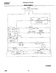 07 - Wiring Diagram parts for Frigidaire Refrigerator FPGS18TIAW3 from AppliancePartsPros.com