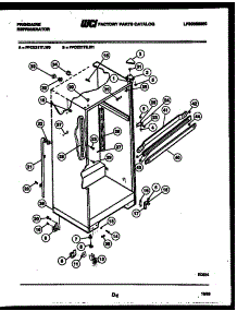 03 - Cabinet Parts parts for Frigidaire Refrigerator FPCE21TILW0 from AppliancePartsPros.com