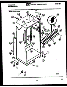 03 - Cabinet Parts parts for Frigidaire Refrigerator FPCE21TNW2 from AppliancePartsPros.com