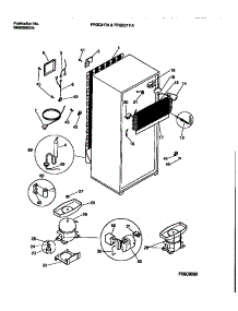 05 - Cooling System parts for Frigidaire Refrigerator FPGS21TIAW3 from AppliancePartsPros.com