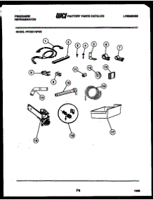 08 - Ice Maker Installation Parts parts for Frigidaire Refrigerator FPCE21TIFW2 from AppliancePartsPros.com