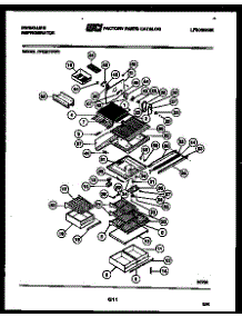 04 - Shelves And Supports parts for Frigidaire Refrigerator FPCI21TFH1 from AppliancePartsPros.com