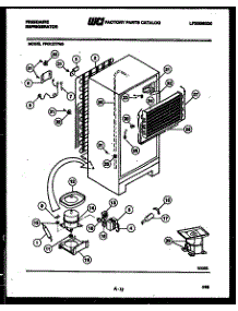 04 - System And Automatic Defrost Parts parts for Frigidaire Refrigerator FPD12TFH0 from AppliancePartsPros.com