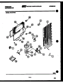 04 - System And Automatic Defrost Parts parts for Frigidaire Refrigerator FPD14TFF0 from AppliancePartsPros.com