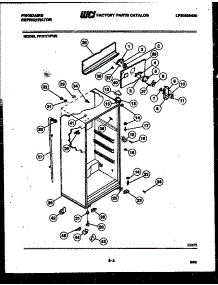 03 - Cabinet Parts parts for Frigidaire Refrigerator FPD17TFA0 from AppliancePartsPros.com