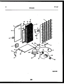 08 - System And Automatic Defrost Parts parts for Frigidaire Refrigerator FPCI19VPL1 from AppliancePartsPros.com