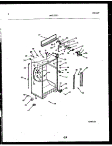04 - Cabinet Parts parts for Frigidaire Refrigerator FPCE21TPL1 from AppliancePartsPros.com