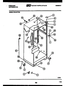 03 - Cabinet Parts parts for Frigidaire Refrigerator FPCI19TIFH2 from AppliancePartsPros.com
