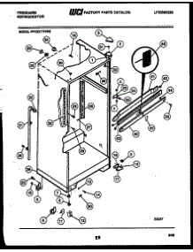 03 - Cabinet Parts parts for Frigidaire Refrigerator FPCE21TNL0 from AppliancePartsPros.com