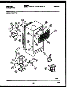 05 - System And Automatic Defrost Parts parts for Frigidaire Refrigerator FPCI19TIFH2 from AppliancePartsPros.com