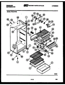 03 - Cabinet Parts parts for Frigidaire Refrigerator FPD12TFL0 from AppliancePartsPros.com