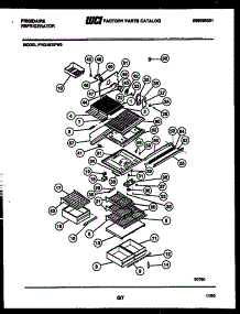 04 - Shelves And Supports parts for Frigidaire Refrigerator FPCI19TIFA2 from AppliancePartsPros.com