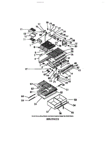03 - Interior Food And Freezer Compartme parts for Frigidaire Refrigerator FPCI21TCL0 from AppliancePartsPros.com