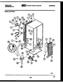 07 - System And Automatic Defrost Parts parts for Frigidaire Refrigerator FPCI19VPL0 from AppliancePartsPros.com