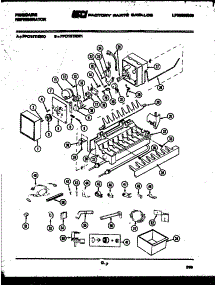 06 - Ice Maker And Installation Parts parts for Frigidaire Refrigerator FPCI18TIEW0 from AppliancePartsPros.com