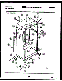 03 - Cabinet Parts parts for Frigidaire Refrigerator FPCI21TFW1 from AppliancePartsPros.com