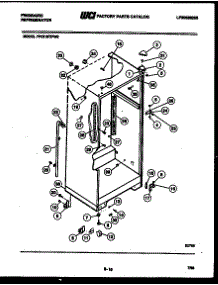 03 - Cabinet Parts parts for Frigidaire Refrigerator FPCI19TIFF0 from AppliancePartsPros.com