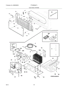 11 - System parts for Frigidaire Refrigerator FPHB2899LF4 from AppliancePartsPros.com