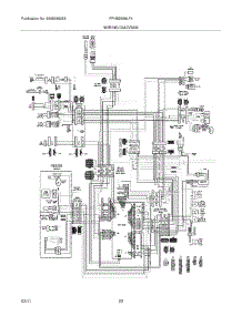22 - Wiring Diagram parts for Frigidaire Refrigerator FPHB2899LF4 from AppliancePartsPros.com