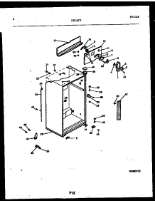 03 - Cabinet Parts parts for Frigidaire Refrigerator FPI14TPL1 from AppliancePartsPros.com