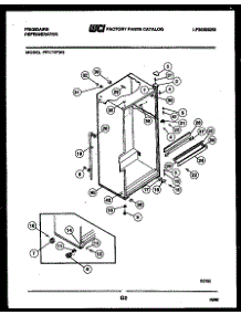 03 - Cabinet Parts parts for Frigidaire Refrigerator FPI17TFH3 from AppliancePartsPros.com