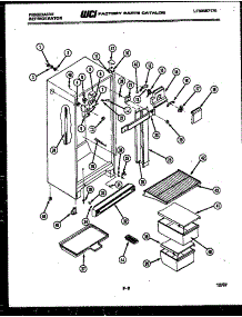03 - Cabinet Parts parts for Frigidaire Refrigerator FPIM18MH5 from AppliancePartsPros.com