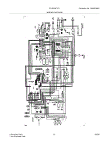 21 - Wiring Diagram parts for Frigidaire Refrigerator FPHS2387KF1 from AppliancePartsPros.com