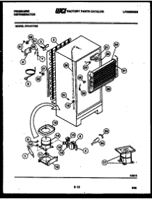 05 - System And Automatic Defrost Parts parts for Frigidaire Refrigerator FPI14TFF0 from AppliancePartsPros.com