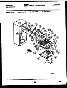 04 - Shelves And Supports parts for Frigidaire Refrigerator FPI11TLFL2 from AppliancePartsPros.com