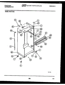 03 - Cabinet Parts parts for Frigidaire Refrigerator FPI17TFH2 from AppliancePartsPros.com