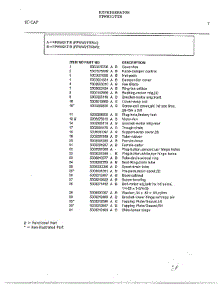 Refrigerator Page 6 parts for Frigidaire Refrigerator FPWW21TIR from AppliancePartsPros.com