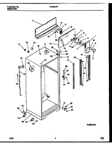03 - Cabinet Parts parts for Frigidaire Refrigerator FPCI21TPW1 from AppliancePartsPros.com
