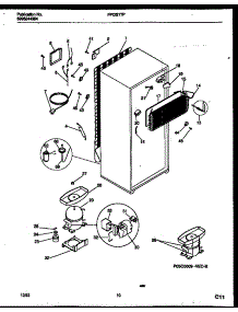 06 - System And Automatic Defrost Parts parts for Frigidaire Refrigerator FPCI21TPW1 from AppliancePartsPros.com