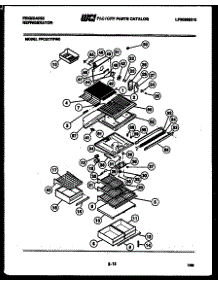 04 - Shelves And Supports parts for Frigidaire Refrigerator FPCI21TIFL0 from AppliancePartsPros.com