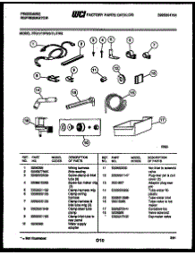 07 - Ice Maker Installation Parts parts for Frigidaire Refrigerator FPD17TIFL3 from AppliancePartsPros.com