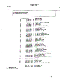 Refrigerator Page 12 parts for Frigidaire Refrigerator FPWW21TIR from AppliancePartsPros.com